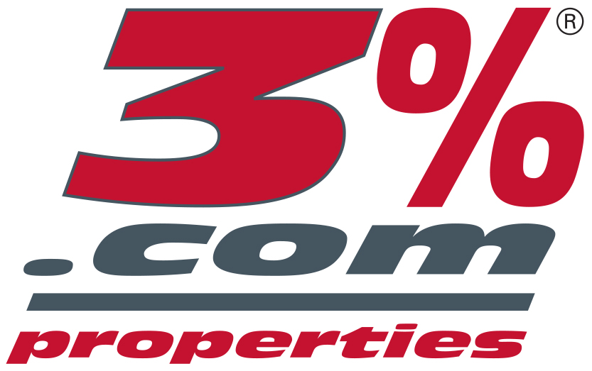 3 percent logo