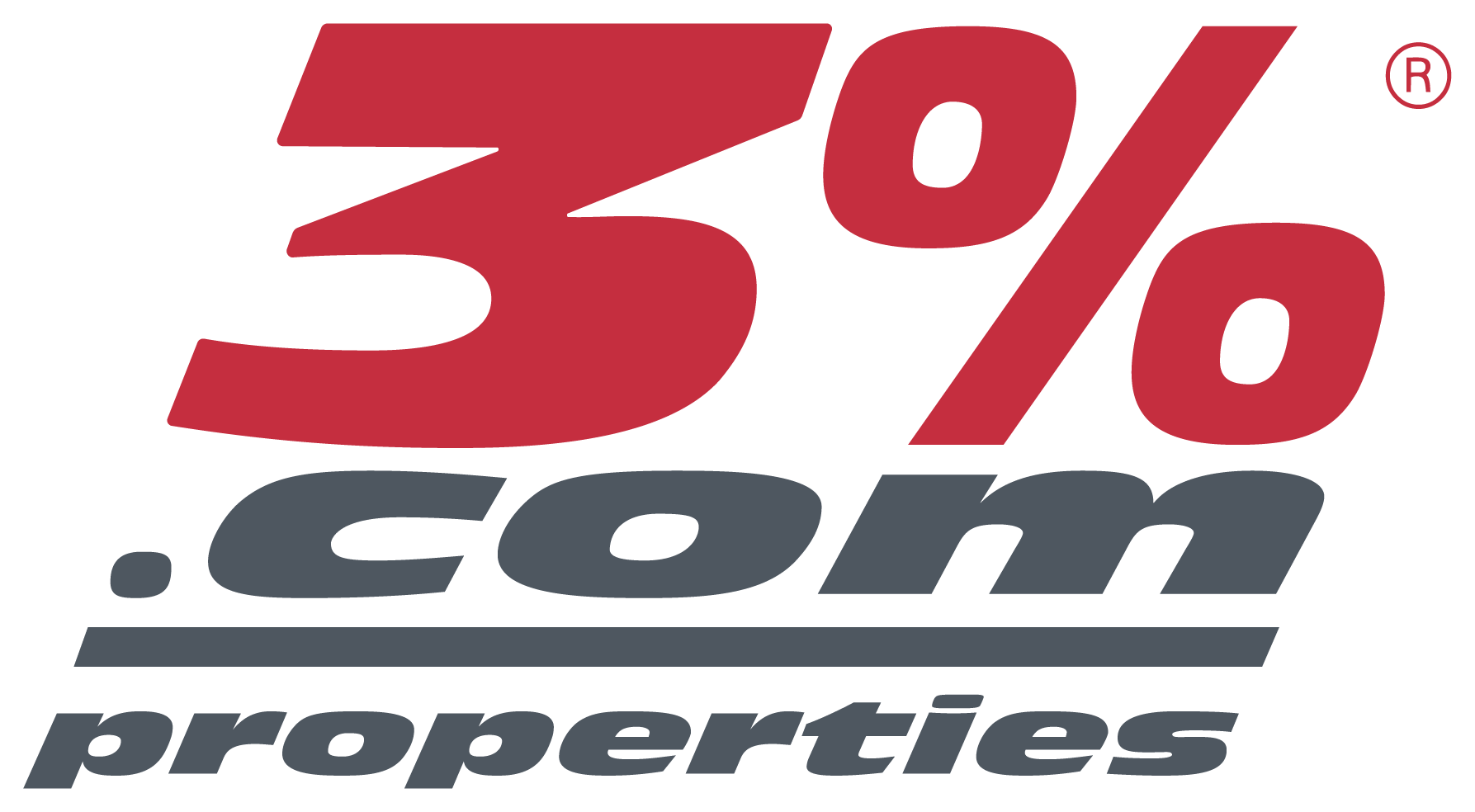 3%.com Logo